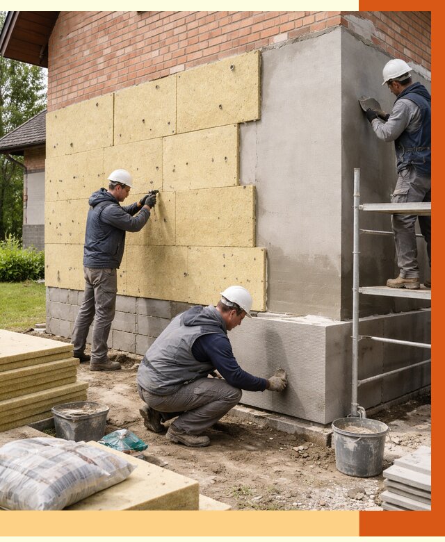 Утепление частного дома в Алексине под ключ от 8241 руб/м2 — недорого | ТепломастерЛкс