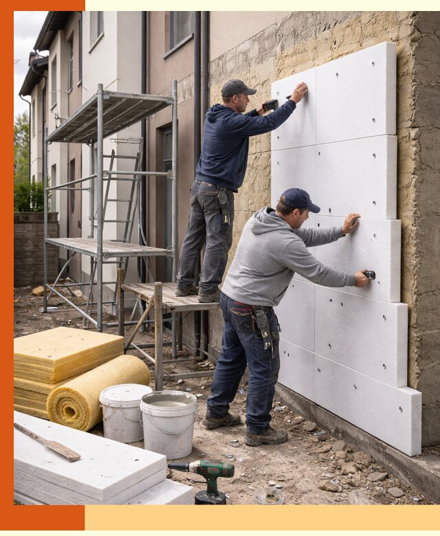 Утепление таунхауса с гарантией комфорта в Алексине