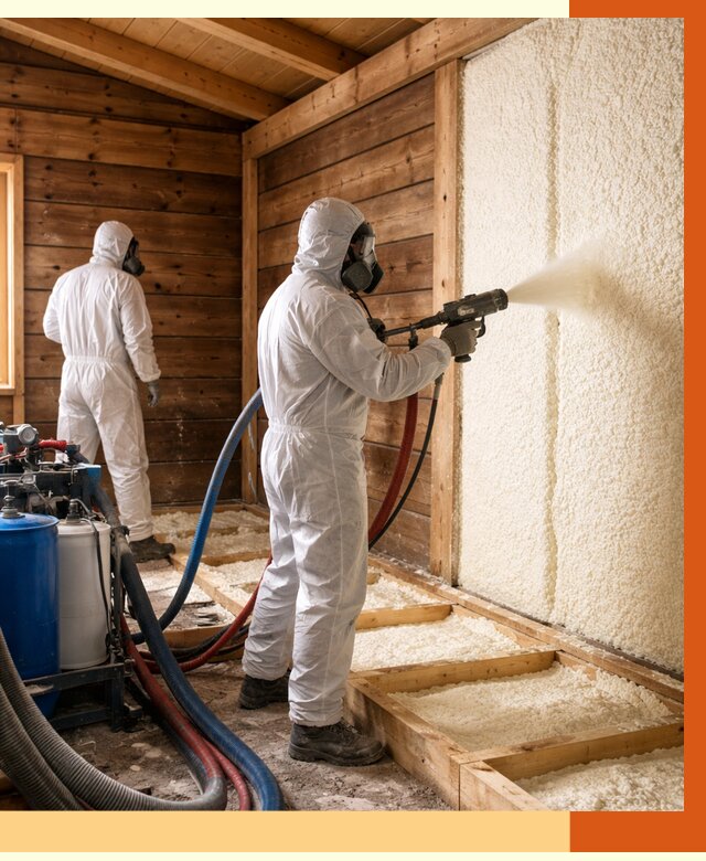 Утепление бани ппу в Алексине под ключ от 4615 руб./м2 | ТепломастерЛкс - напыление и монтаж ппу