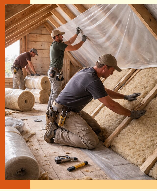 Утепление крыши изнутри в Алексине: профессионально и надежно