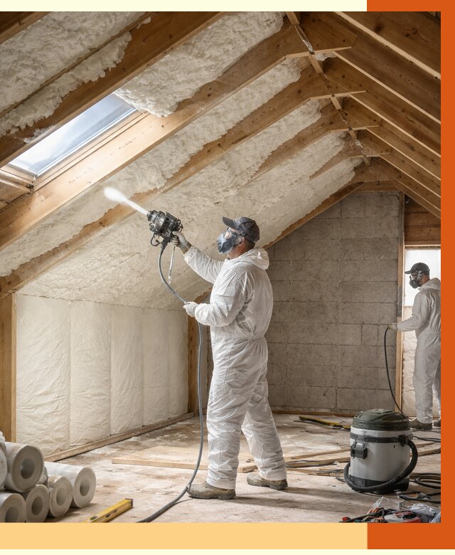 Утепление мансарды ППУ в Алексине от 3022 руб./м² — заказать под ключ | ТепломастерЛкс