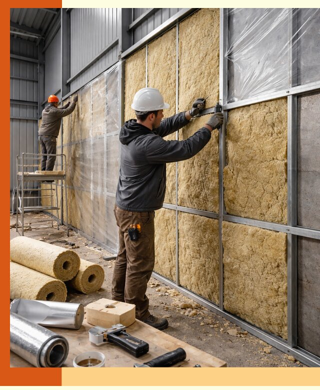 Утепление ангара в Алексине — профессиональная теплоизоляция помещений