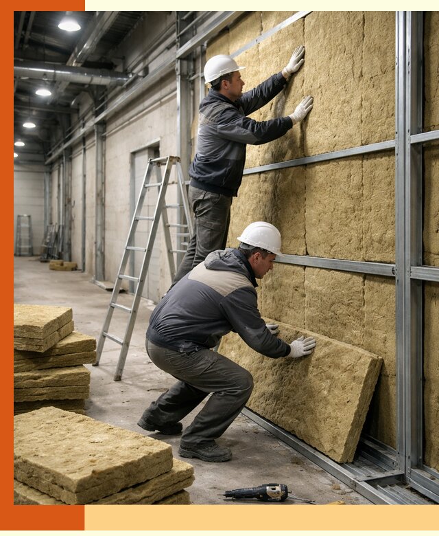 Утепление цеха под ключ в Алексине с гарантией качества