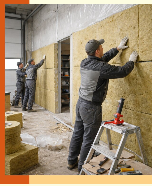 Утепление автосервиса и мастерских в Алексине качественно и надёжно