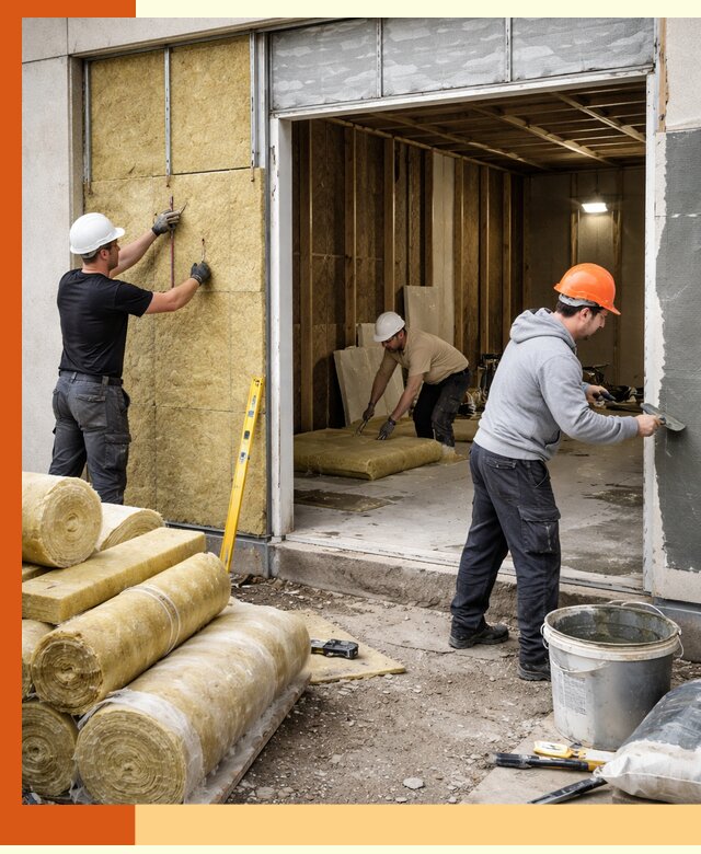 Утепление торгового павильона в Алексине — качественно и энергоэффективно