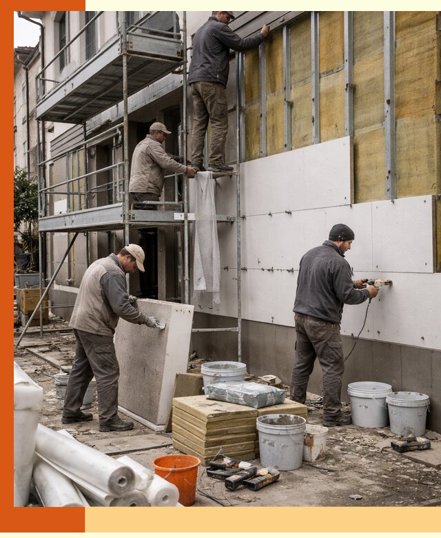 Утепление гостиницы под ключ в Алексине с гарантией качества