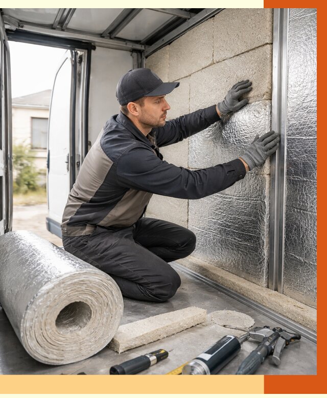 Утепление фургона рефрижератора в Алексине от 13735 руб./м² под ключ | ТепломастерЛкс