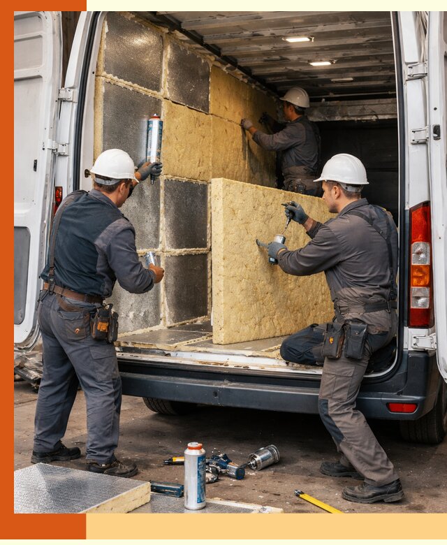 Утепление фургона-рефрижератора в Алексине для сохранения температуры