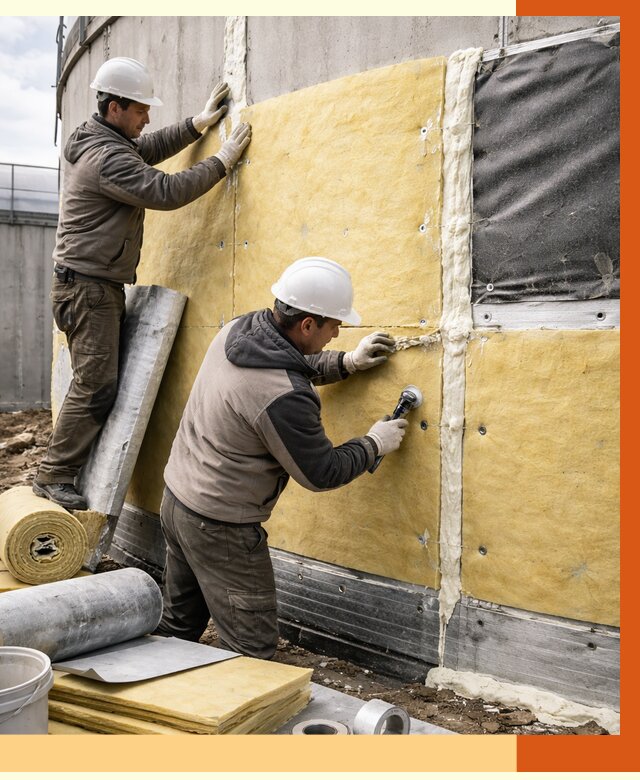 Утепление резервуара в Алексине от 30217 руб/м2 — монтаж ППУ и комплекс под ключ | ТепломастерЛкс