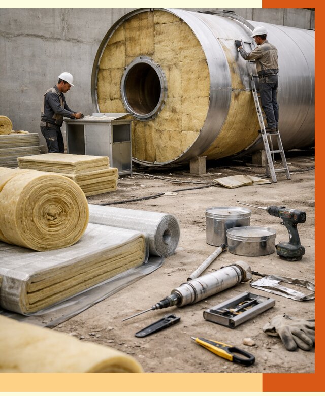 Утепление резервуара с топливом в Алексине от 30217 руб. под ключ | ТепломастерЛкс