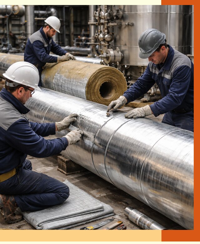 Утепление технологического оборудования в Алексине от 4615 руб. за м2 | ТепломастерЛкс