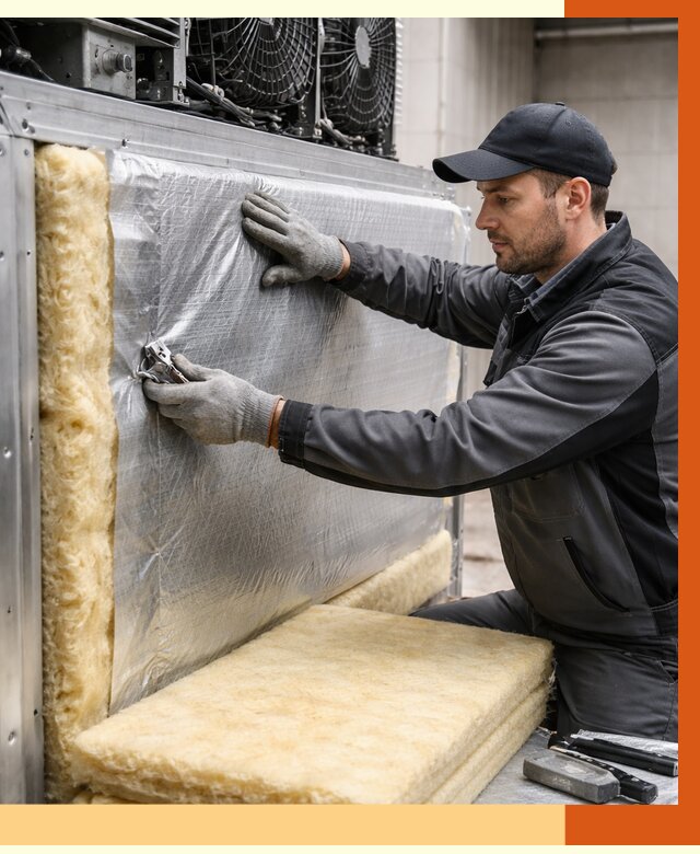 Утепление холодильного агрегата в Алексине от 9340 руб. под ключ | ТепломастерЛкс