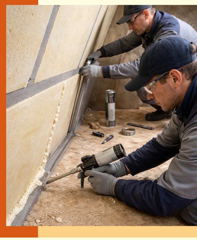 Герметизация стыков ППУ в Алексине — надежное уплотнение швов