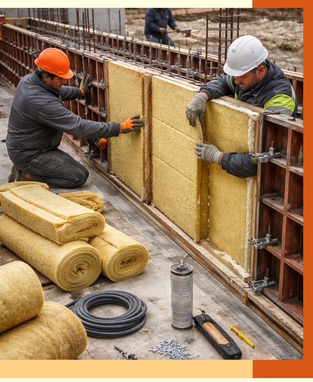 Теплоизоляция опалубки в Алексине от 7911 руб. за м2 — услуги и монтаж | ТепломастерЛкс