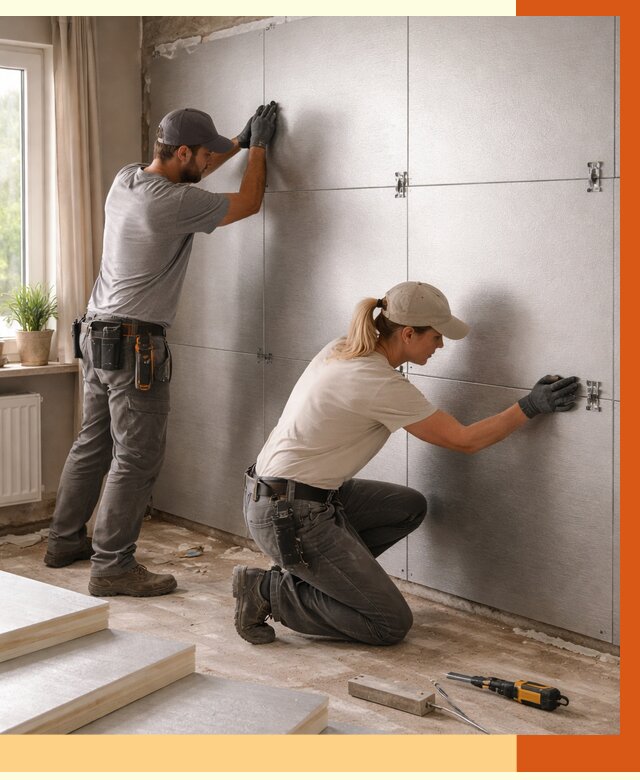 Утепление PIR панелями в Алексине от 4615 руб. под ключ | ТепломастерЛкс