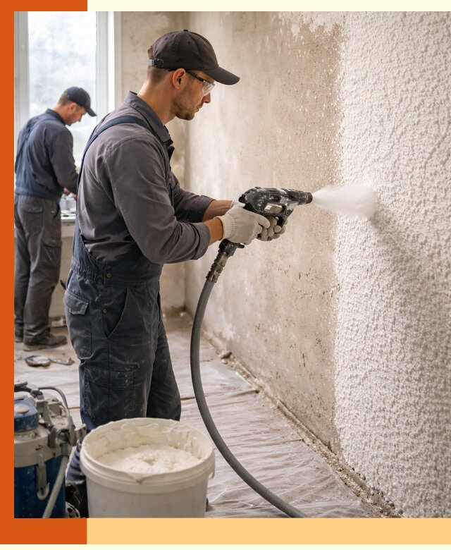 Утепление стен жидкой теплоизоляцией в Алексине для квартир и домов