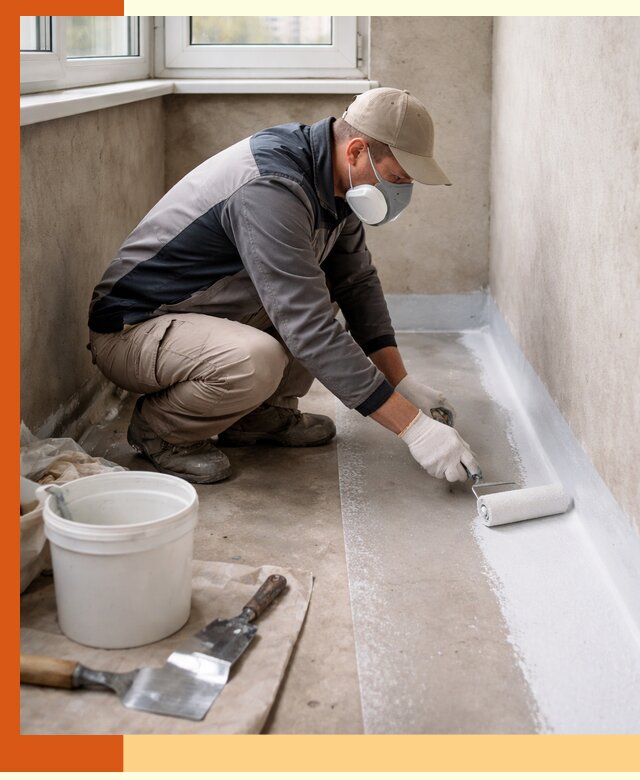 Утепление балкона жидкой теплоизоляцией в Алексине