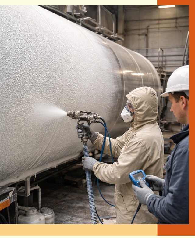 Утепление автоцистерны жидкой теплоизоляцией в Алексине от 15933 руб. под ключ | ТепломастерЛкс