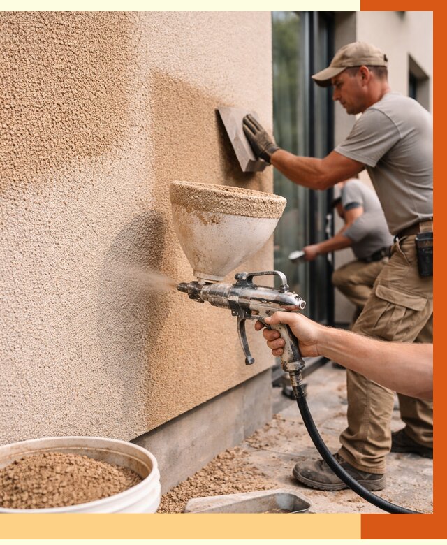 Утепление фасада жидкой пробкой в Алексине от 5274 руб./м² под ключ | ТепломастерЛкс