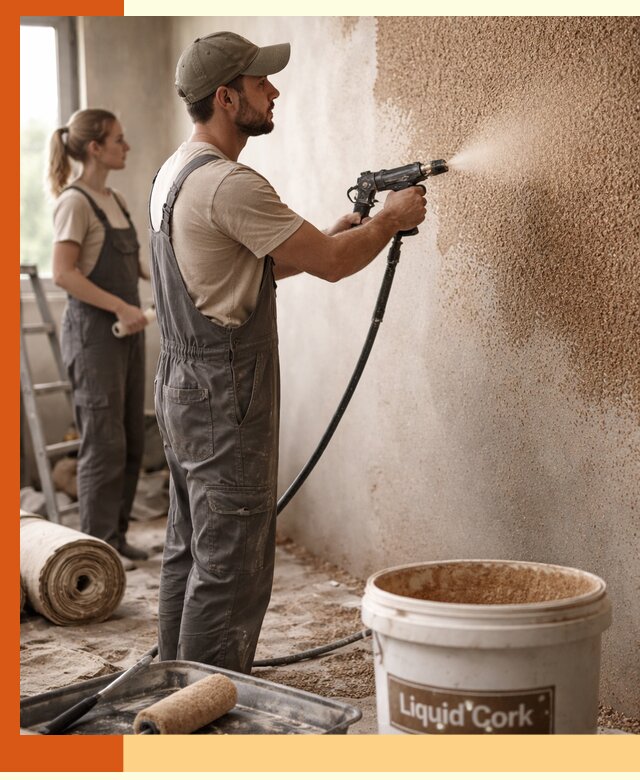 Утепление стен жидкой пробкой в Алексине эффективное и долговечное