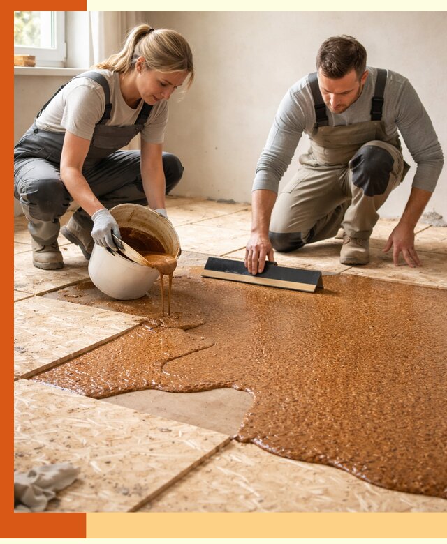 Утепление пола жидкой пробкой в Алексине для квартир и домов