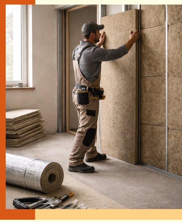 Шумоизоляция дома в Алексине — комплексная защита от шума