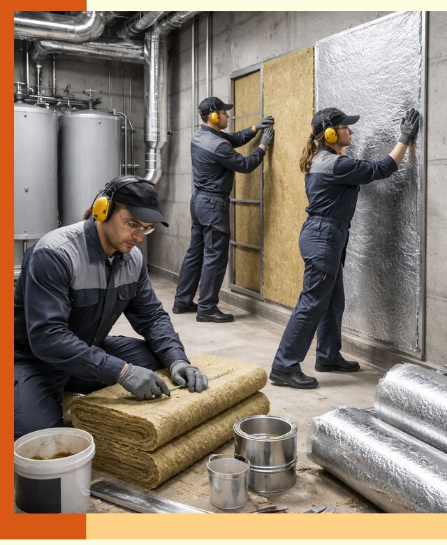 Шумоизоляция котельной в Алексине: профессиональный монтаж и материалы