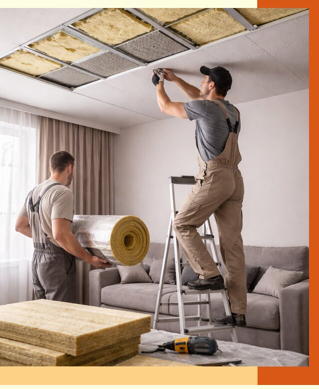 Шумоизоляция потолка в Алексине от 2472 руб. под ключ | Профессионально — ТепломастерЛкс