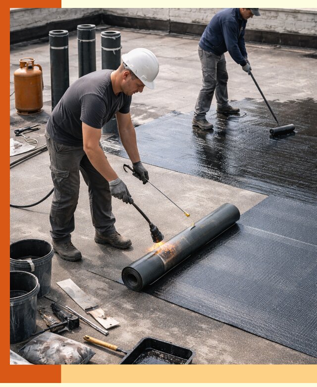 Гидроизоляция кровли в Алексине — надежная защита от протечек