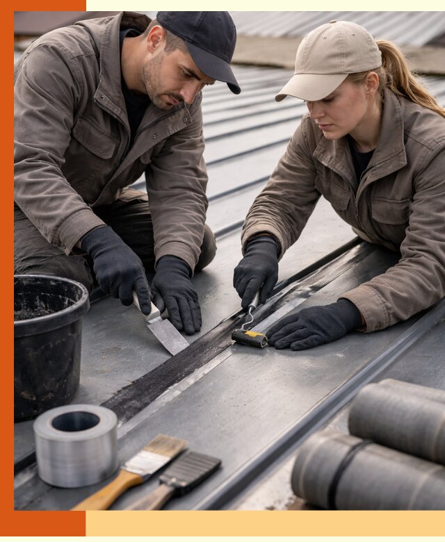 Гидроизоляция фальцевой кровли в Алексине качественно и надежно