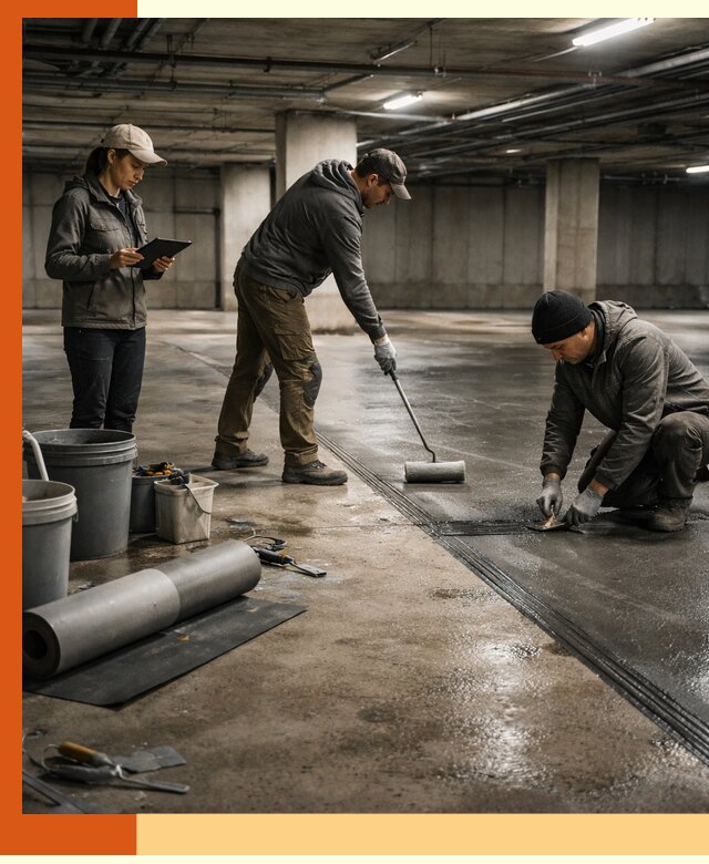 Гидроизоляция паркинга в Алексине: качественная защита зданий