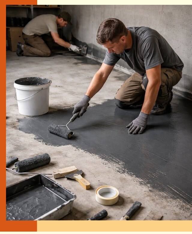 Гидроизоляция гаражного пола в Алексине — надежная защита от влаги