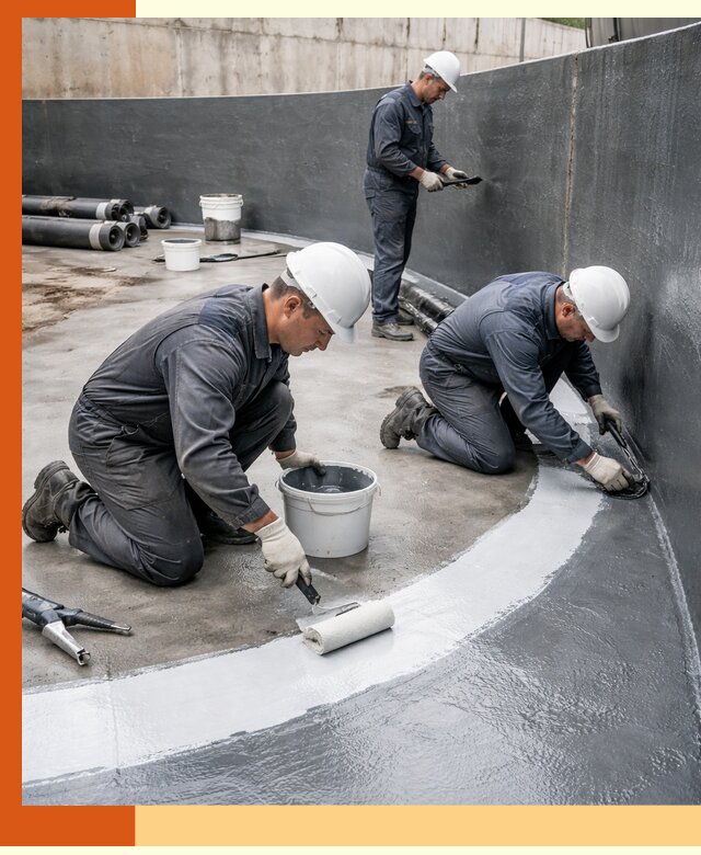 Гидроизоляция резервуара для топлива в Алексине