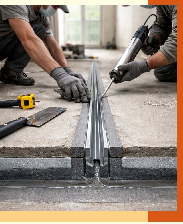 Гидроизоляция деформационного шва в Алексине от 8241 руб. под ключ | ТепломастерЛкс