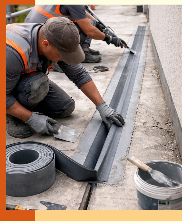 Гидроизоляция деформационного шва в Алексине профессионально и надежно