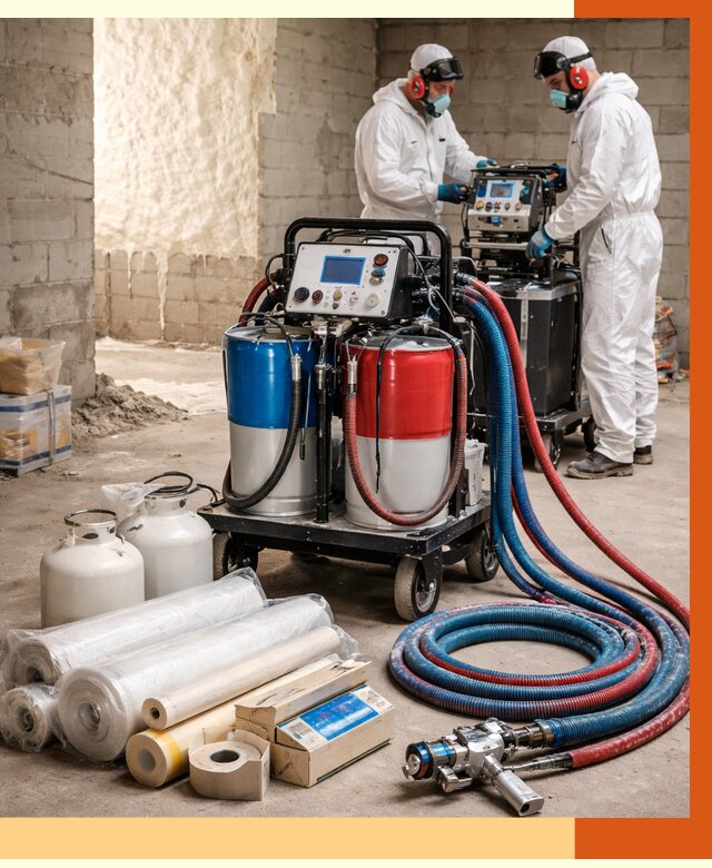 Аренда установки для напыления ППУ в Алексине от 38458 руб. | ТепломастерЛкс