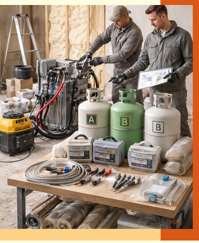 Продажа компонентов ППУ с консультацией в Алексине от 4615 руб. | ТепломастерЛкс